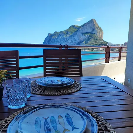 Duplex Aloha Calpe, Primera Linea De Playa Daire *